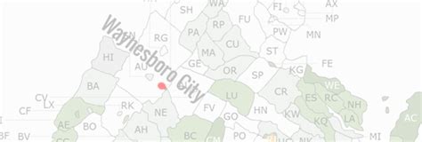 Waynesboro Va Zip Code Map